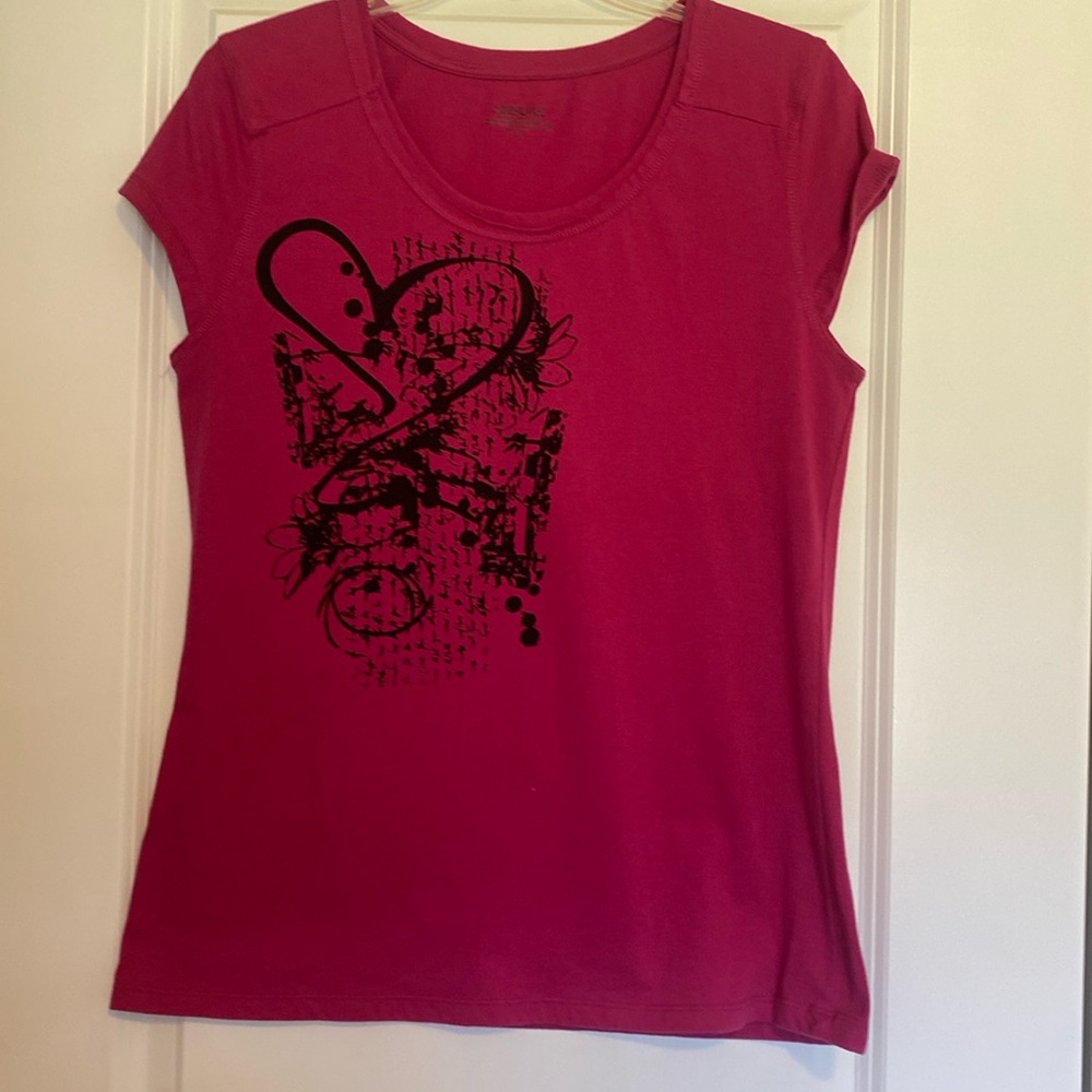 Graphic top.